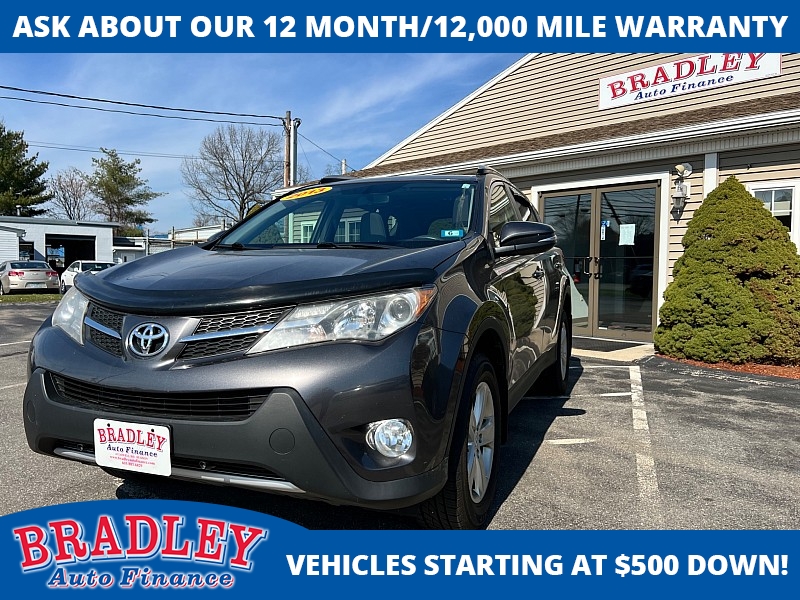 Used 2013  Toyota RAV4 4d SUV AWD XLE at Bradley Auto Finance near Hudson&comma; NH