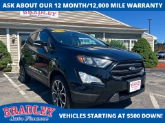 Used 2019  Ford EcoSport 4d SUV 4WD SES at Bradley Auto Finance near Hudson&comma; NH