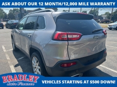 Used 2018 Jeep Cherokee 4d SUV 4WD Limited I4 at Bradley Auto Finance near Hudson, NH