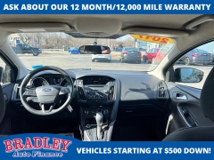 Used 2017  Ford Focus 4d Hatchback SE at Bradley Auto Finance near Hudson&comma; NH