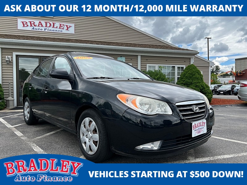 Used 2008  Hyundai Elantra 4d Sedan GLS Auto at Bradley Auto Finance near Hudson, NH