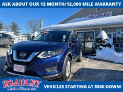 Used 2020  Nissan Rogue 4d SUV AWD SV at Bradley Auto Finance near Hudson&comma; NH
