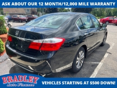 Used 2015  Honda Accord Sedan 4d LX CVT at Bradley Auto Finance near Hudson&comma; NH
