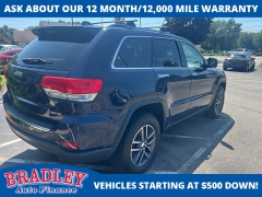 Used 2017 Jeep Grand Cherokee Limited 4x4 at Bradley Auto Finance near Hudson, NH