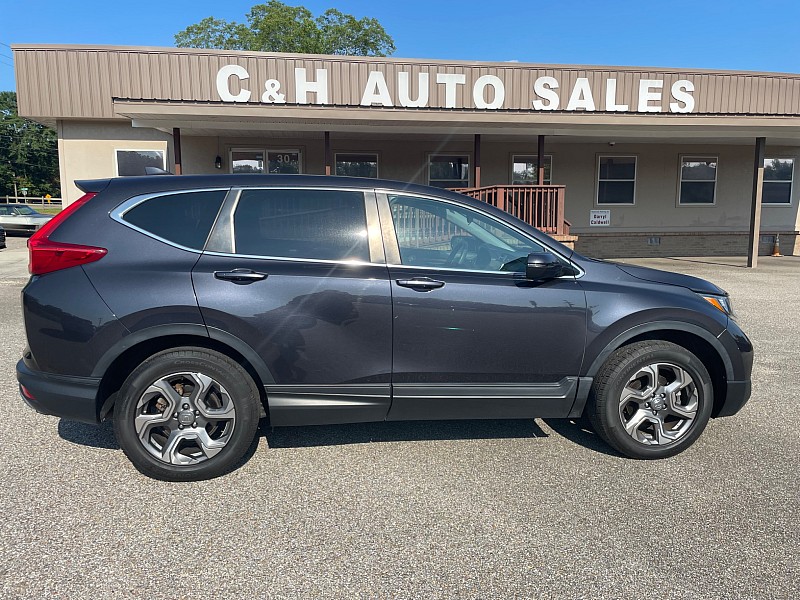 Used 2019  Honda CR-V 4d SUV AWD EX at C&H Auto Sales near Troy, AL