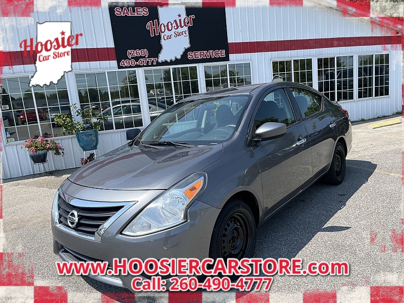 Used 2017  Nissan Versa 4d Sedan S Auto at Hoosier Car Store near fort wayne, IN