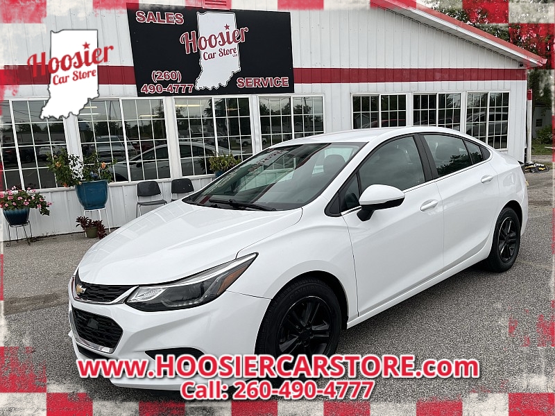 Used 2017  Chevrolet Cruze 4d Sedan LT Auto at Hoosier Car Store near fort wayne, IN