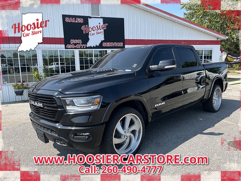 Used 2020  Ram 1500 4WD Crew Cab Laramie at Hoosier Car Store near fort wayne, IN