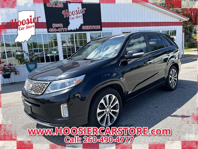 Used 2014  Kia Sorento 4d SUV AWD SX at Hoosier Car Store near fort wayne, IN