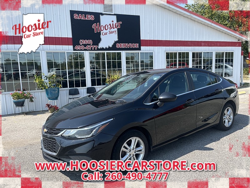 Used 2017  Chevrolet Cruze 4d Sedan LT Auto at Hoosier Car Store near fort wayne, IN