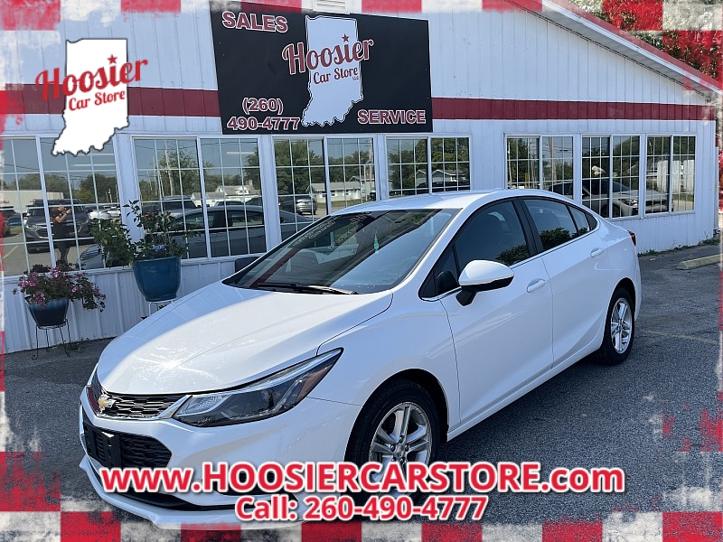 Used 2018  Chevrolet Cruze 4d Sedan LT Auto at Hoosier Car Store near fort wayne, IN