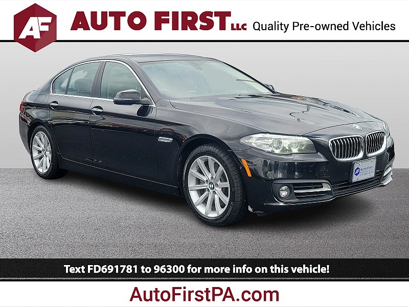 Used 2015  BMW 5 Series 4dr Sdn 535d RWD at Auto First near Mechanicsburg, PA