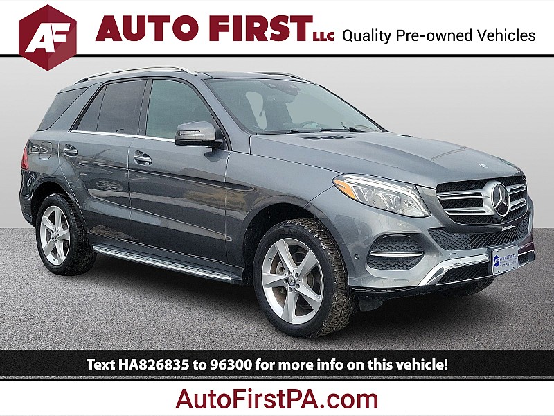 Used 2017  Mercedes-Benz GLE-Class 4d SUV GLE350 4matic at Auto First near Mechanicsburg, PA