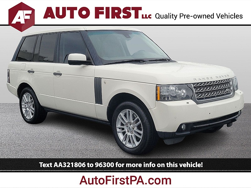 Used 2010  Land Rover Range Rover 4WD 4dr HSE at Auto First near Mechanicsburg, PA