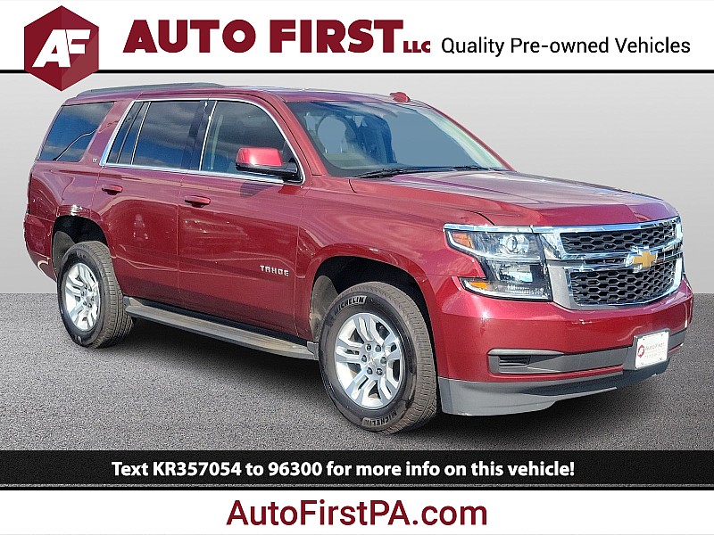 Used 2019  Chevrolet Tahoe 4d SUV 4WD LT at Auto First near Mechanicsburg, PA