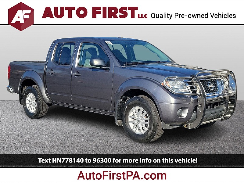 Used 2017  Nissan Frontier 4WD Crew Cab SV Auto at Auto First near Mechanicsburg, PA