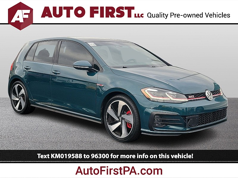 Used 2019  Volkswagen GTI 4d Hatchback 2.0T SE Auto at Auto First near Mechanicsburg, PA