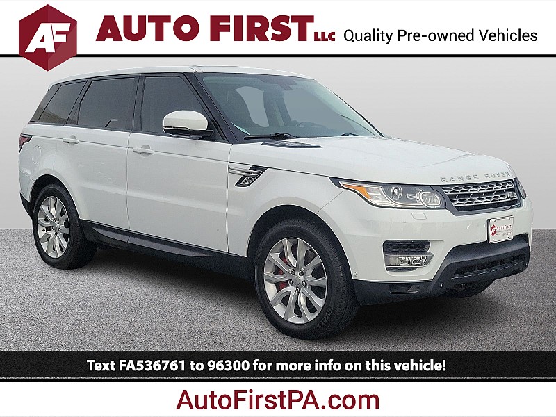 Used 2015  Land Rover Range Rover Sport 4d SUV 5.0L SC at Auto First near Mechanicsburg, PA