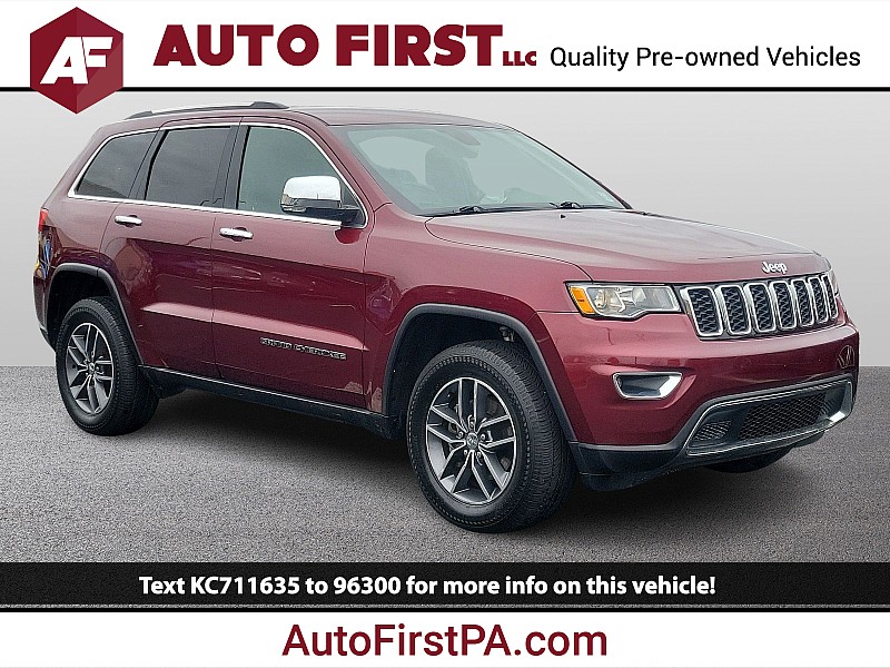 Used 2019  Jeep Grand Cherokee 4d SUV 4WD Limited V6 at Auto First near Mechanicsburg, PA