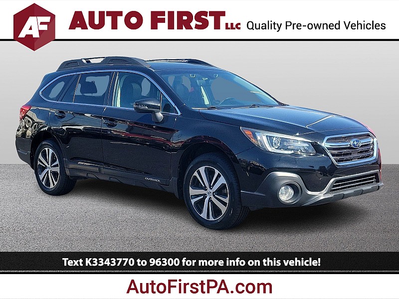 Used 2019  Subaru Outback 4d SUV 3.6R Limited at Auto First near Mechanicsburg, PA