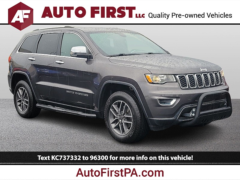 Used 2019  Jeep Grand Cherokee 4d SUV 4WD Limited V6 at Auto First near Mechanicsburg, PA