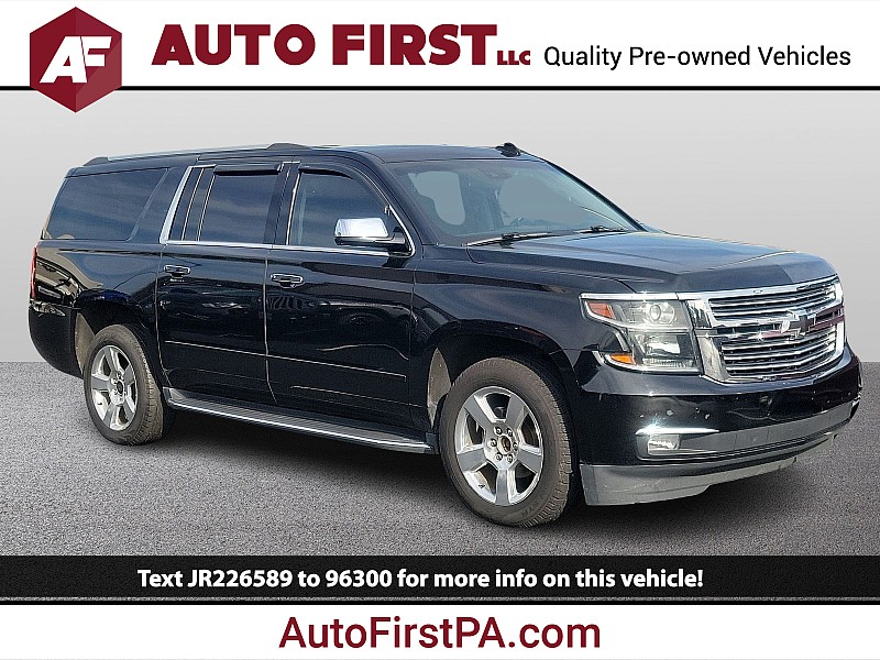 Used 2018  Chevrolet Suburban 4d SUV 4WD Premier at Auto First near Mechanicsburg, PA