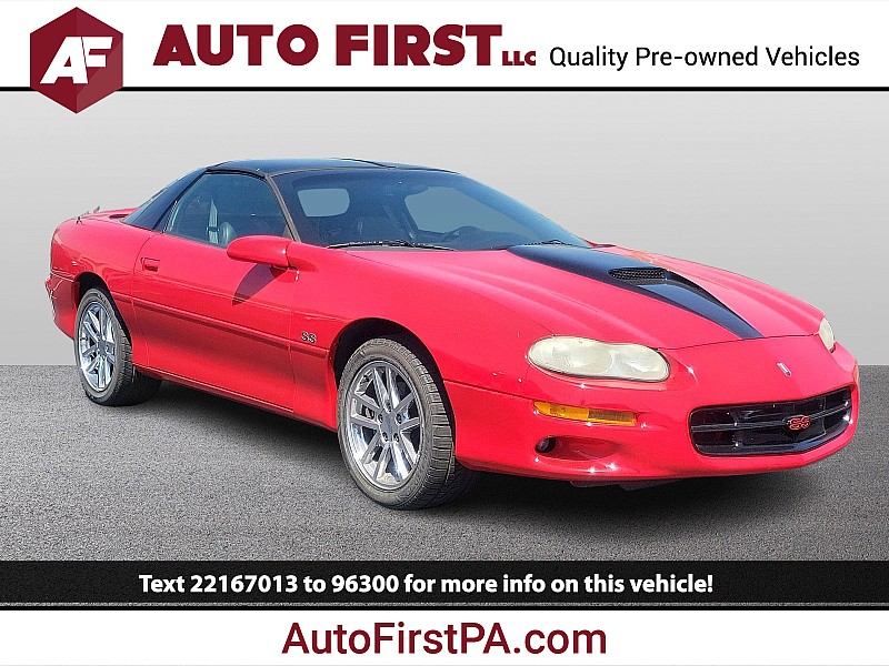 Used 2002  Chevrolet Camaro 2d Coupe Z28 SS at Auto First near Mechanicsburg, PA