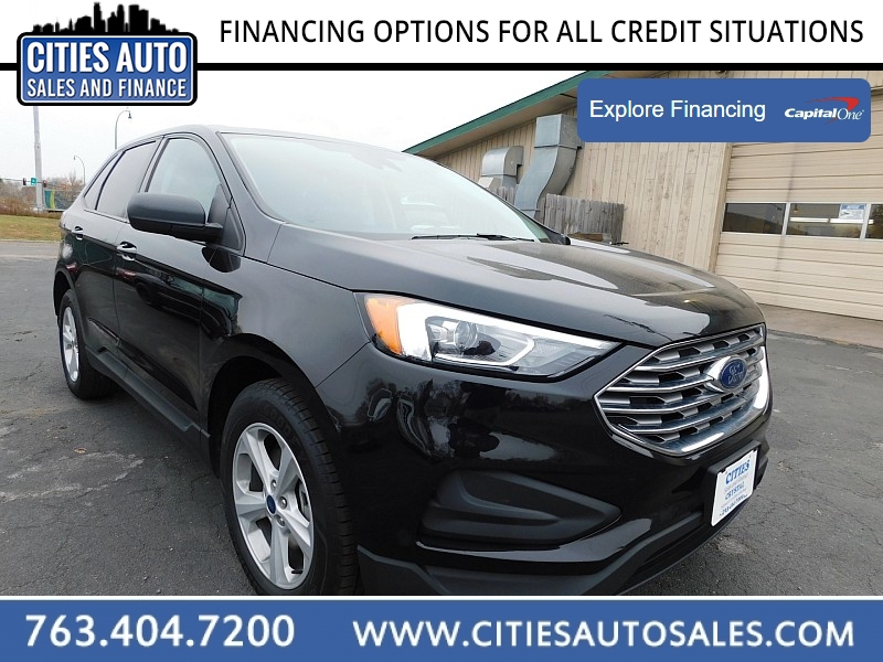 Used 2021  Ford Edge SE AWD at Cities Auto Sales near Crystal, MN