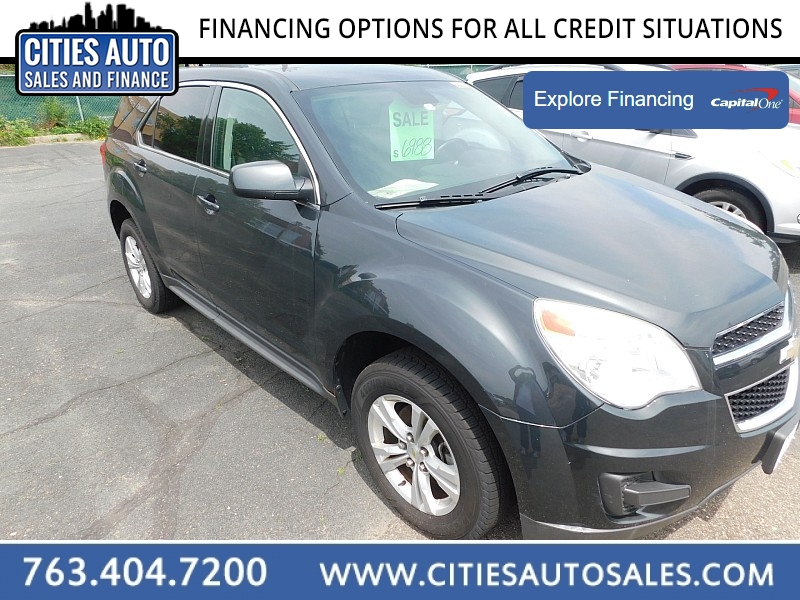 Used 2012  Chevrolet Equinox 4d SUV FWD LT1 2.4L at Cities Auto Sales near Crystal, MN
