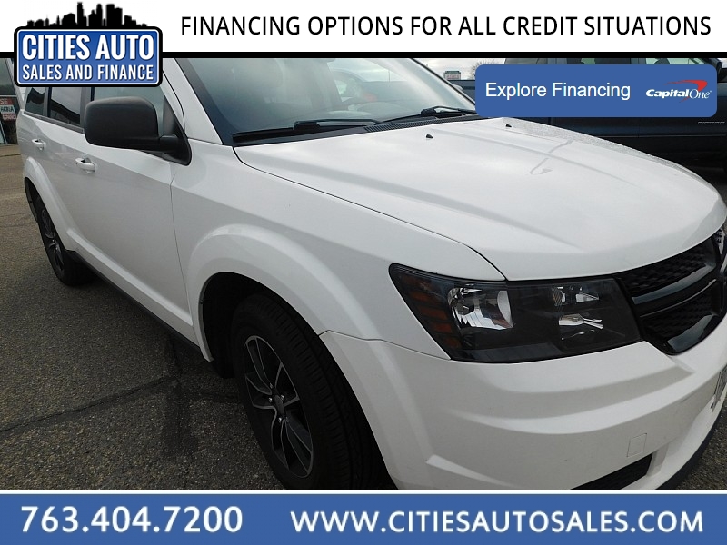 Used 2017  Dodge Journey 4d SUV FWD SE at Cities Auto Sales near Crystal, MN