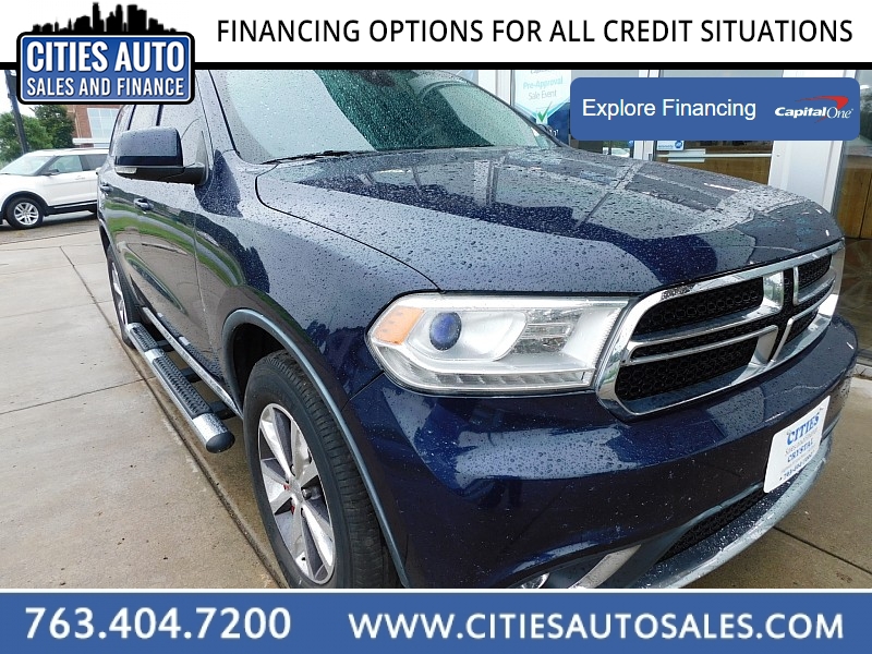 Used 2016  Dodge Durango 4d SUV AWD Limited at Cities Auto Sales near Crystal, MN