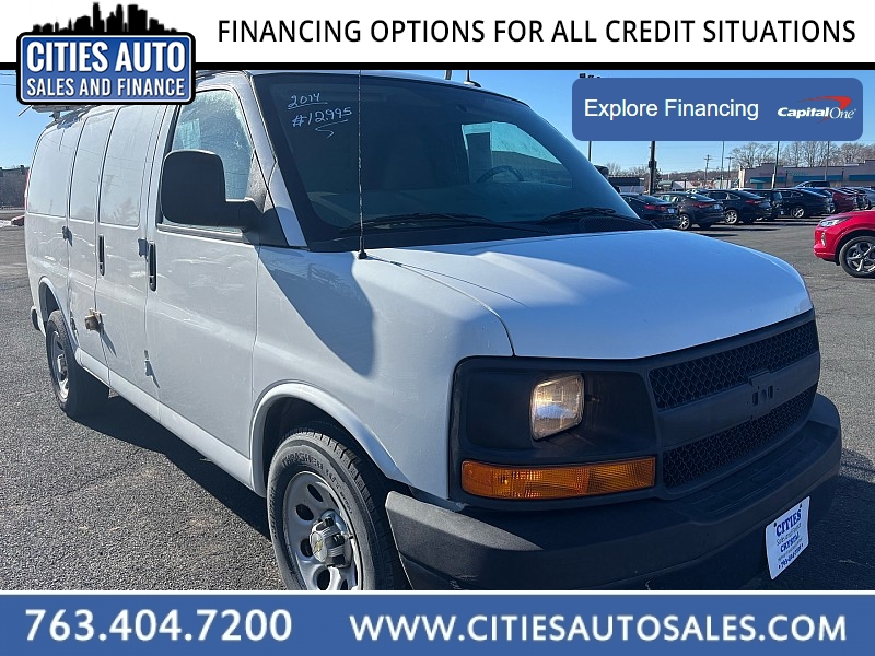 Used 2014  Chevrolet Express Van 1500 Van at Cities Auto Sales near Crystal, MN