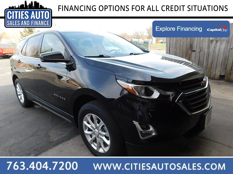 Used 2020  Chevrolet Equinox 4d SUV AWD LT w/1LT at Cities Auto Sales near Crystal, MN