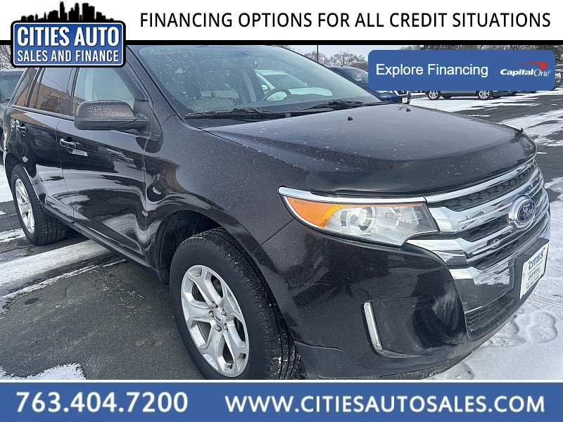 Used 2014  Ford Edge 4d SUV AWD SEL at Cities Auto Sales near Crystal, MN