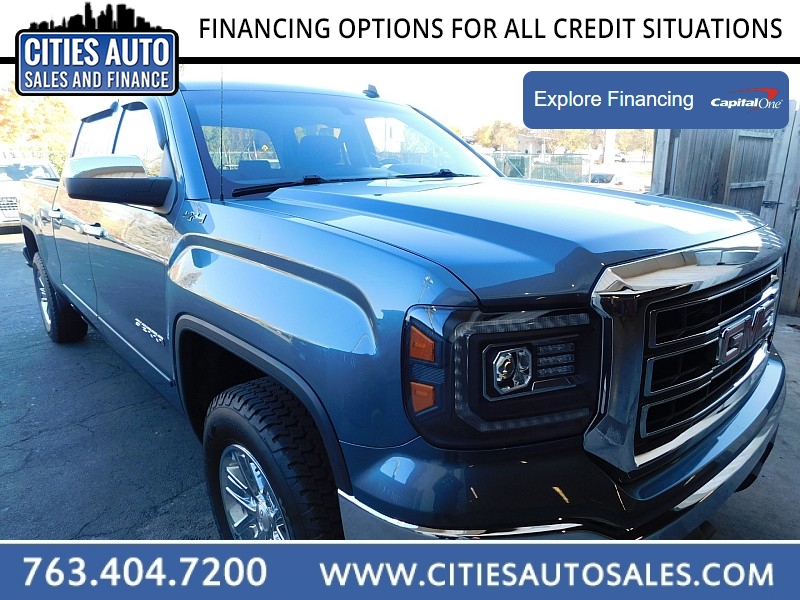 Used 2014  GMC Sierra 1500 4WD Crew Cab SLE at Cities Auto Sales near Crystal, MN