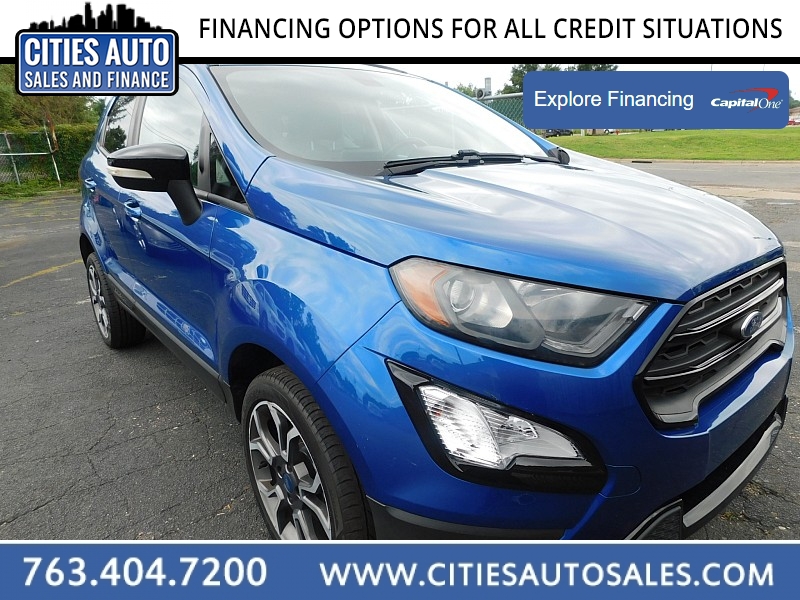 Used 2020  Ford EcoSport 4d SUV 4WD SES at Cities Auto Sales near Crystal, MN