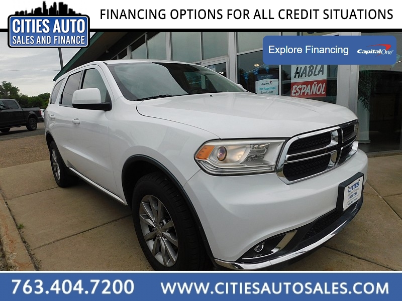 Used 2016  Dodge Durango 4d SUV AWD SXT at Cities Auto Sales near Crystal, MN