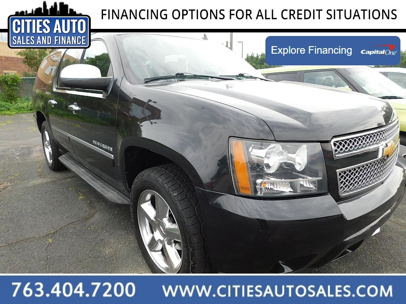 Used 2013  Chevrolet Suburban 1500 SUV 4WD LTZ at Cities Auto Sales near Crystal, MN