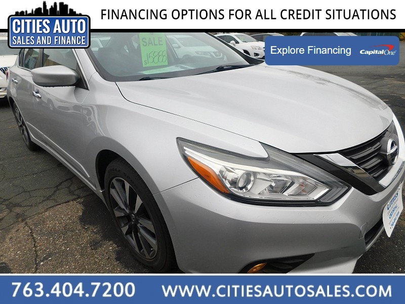 Used 2017  Nissan Altima 4d Sedan 2.5L SV at Cities Auto Sales near Crystal, MN