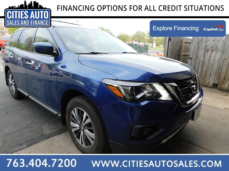 Used 2020  Nissan Pathfinder 4d SUV 4WD S at Cities Auto Sales near Crystal, MN