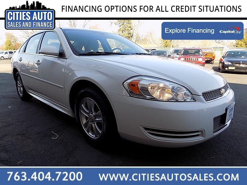 Used 2014  Chevrolet Impala Limited 4d Sedan LS at Cities Auto Sales near Crystal, MN