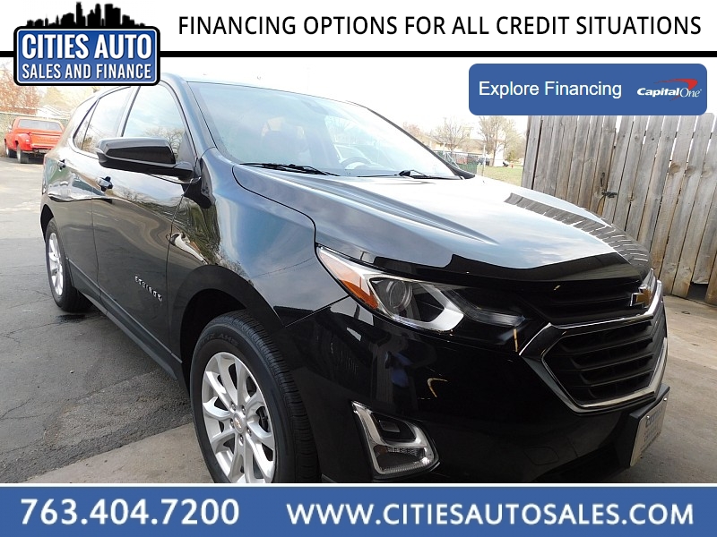 Used 2019  Chevrolet Equinox 4d SUV FWD LT w/2FL at Cities Auto Sales near Crystal, MN