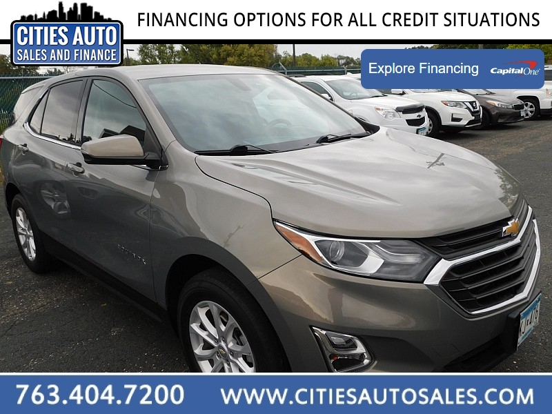 Used 2018  Chevrolet Equinox 4d SUV AWD LT w/1LT at Cities Auto Sales near Crystal, MN