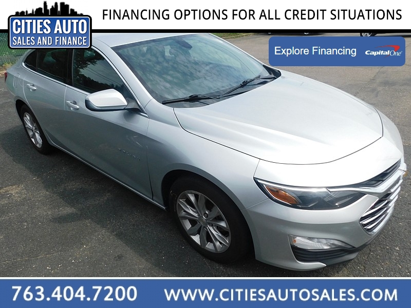 Used 2021 Chevrolet Malibu 4dr Sdn LT at Cities Auto Sales near Crystal, MN