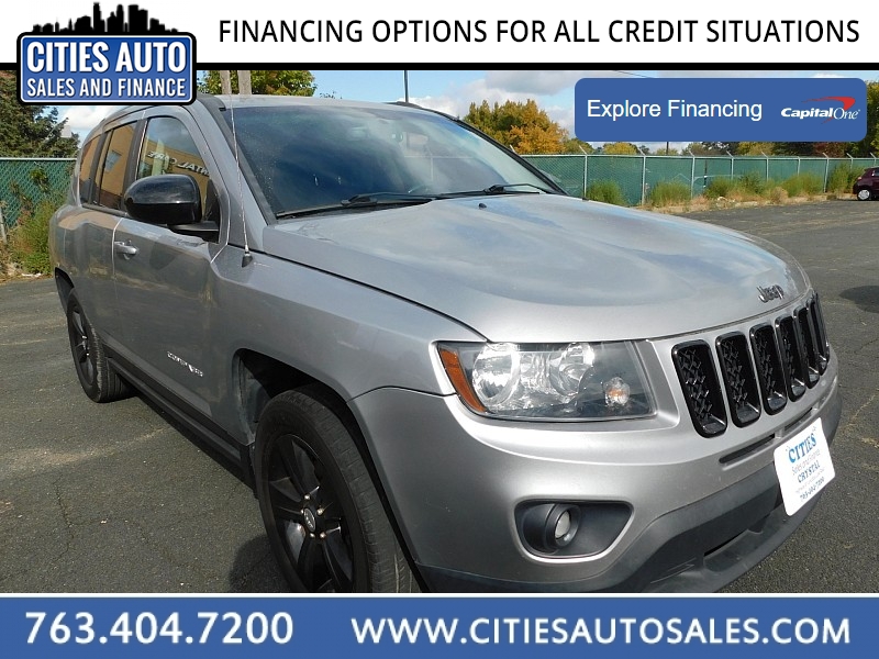 Used 2017  Jeep Compass 4d SUV 4WD Latitude at Cities Auto Sales near Crystal, MN