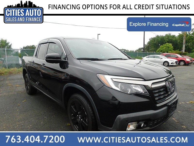 Used 2019  Honda Ridgeline Crew Cab AWD Black Edition at Cities Auto Sales near Crystal, MN