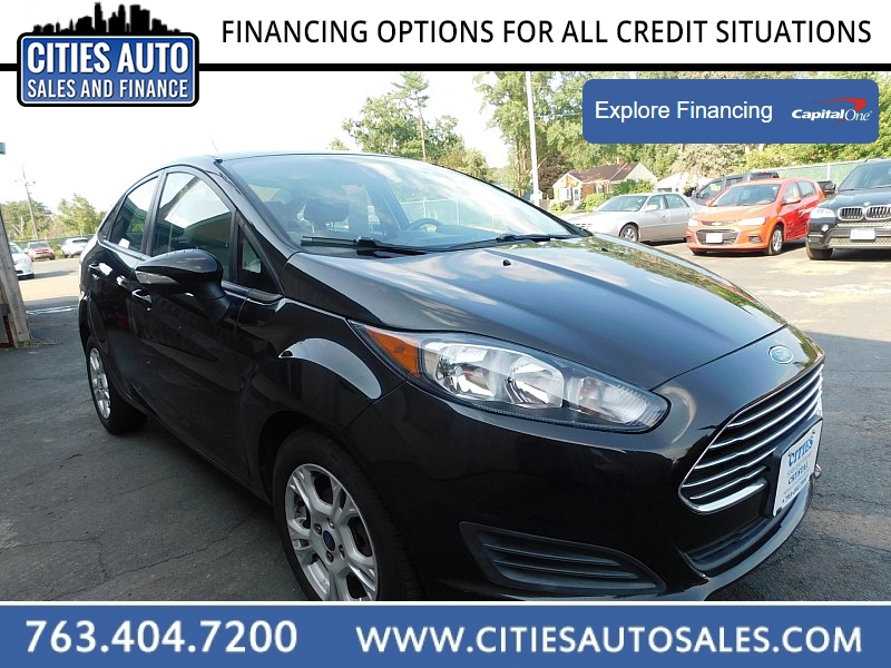 Used 2014  Ford Fiesta 4d Sedan SE at Cities Auto Sales near Crystal, MN