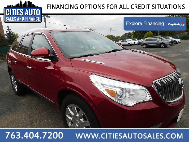 Used 2013  Buick Enclave 4d SUV FWD Leather at Cities Auto Sales near Crystal, MN