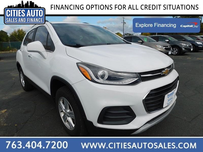 Used 2018  Chevrolet Trax 4d SUV AWD LT at Cities Auto Sales near Crystal, MN