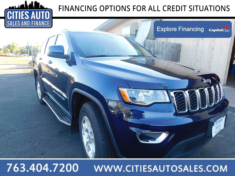 Used 2017  Jeep Grand Cherokee 4d SUV 4WD Laredo at Cities Auto Sales near Crystal, MN